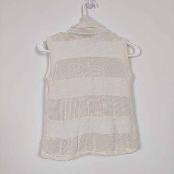 St John Women's Wool Turtleneck Sweater Size Medium Quiet Luxury Old Money - Picture 2 of 5